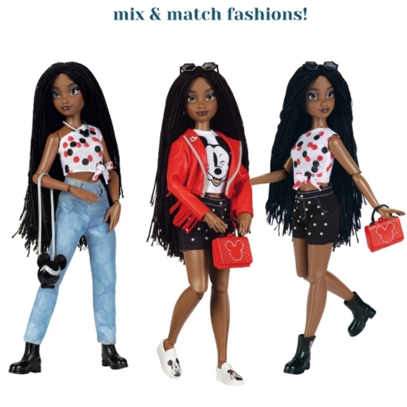 NIB Disney Ily 4EVER I Love Mickey 12" Fashion Forward Doll - 2 Gorgeous Outfits - Picture 3 of 6